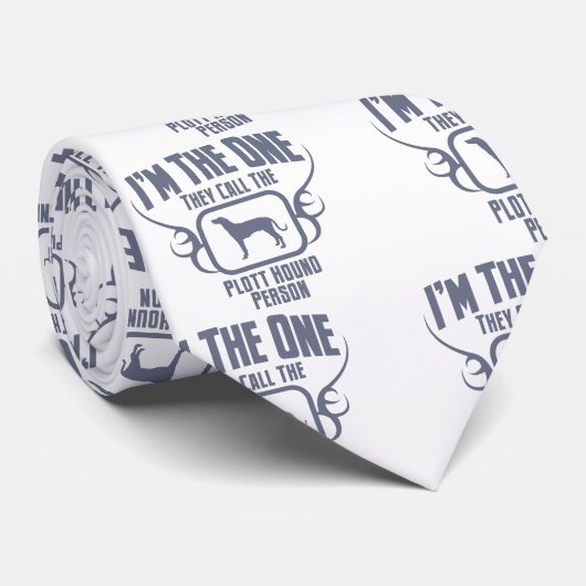 Cravate Chien de Plott (Roulé)