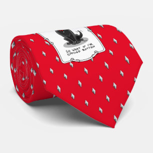 Cravate Chien de repérage du Labrador du labo noir
