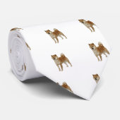 Cravate Chien de Shiba Inu (Roulé)