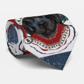 Cravate Chien de Terre-Neuve (Roulé)