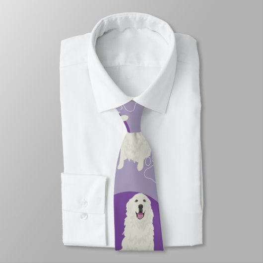 Cravate Chien des Pyrénées (Attaché)