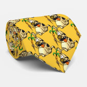 Cravate Chien et carotte (Roulé)
