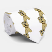 Cravate Chien mignon (Roulé)