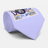 Cravate Chien paradis (Roulé)