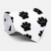 Cravate Chien Paw Avec Plan (Roulé)