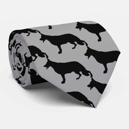 Cravate Chiens de berger allemand (Roulé)