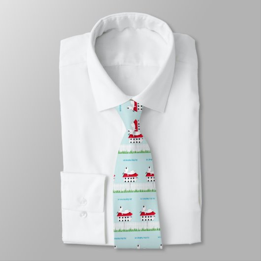 Cravate chiens laissés de sommeil s'étendre, (Attaché)