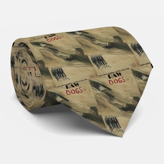 CRAVATE CHIENS RAW (Roulé)