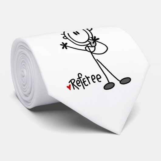 Cravate Chiffre T-shirts et cadeaux de bâton d'arbitre (Roulé)