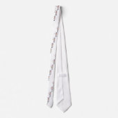 Cravate Chiffre T-shirts et cadeaux de bâton de vache (Dos)