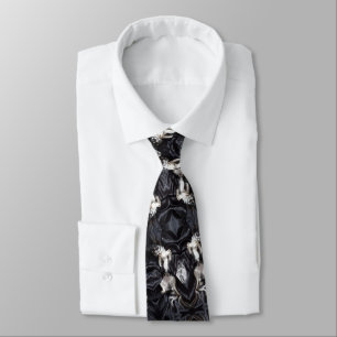 Cravate Chihuahua et diamants