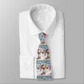 Cravate Chihuahua Winter Wonderland Christmas Joy (Attaché)