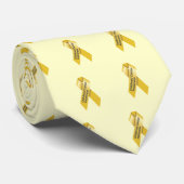 Cravate Childhood Cancer Awareness Tie (Roulé)