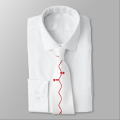 Cravate Chili Capsaicin Formule chimique moléculaire (Attaché)