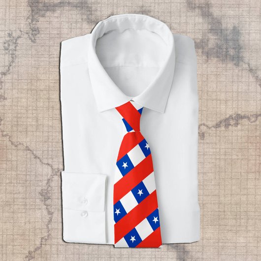 Cravate Chili Cravates, mode Drapeau chilien, affaires