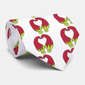 Cravate Chili Pepper Love (Roulé)