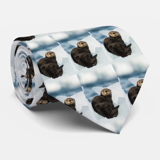 Cravate Chilly Sea Otter (Roulé)