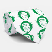 Cravate Chimpanzé riant (Roulé)