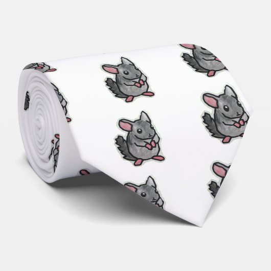 Cravate Chinchilla (Roulé)