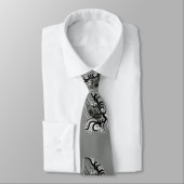 Cravate Chine-Drache en style tatouage (Attaché)