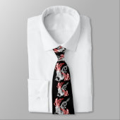 Cravate Chinois DragonsTie (Attaché)