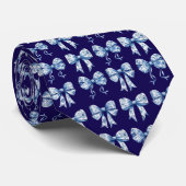 Cravate Chinoiserie Bow Coquette (Roulé)