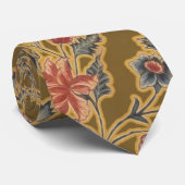 Cravate Chintz Fleur Classique Joli Design Floral Doux (Roulé)