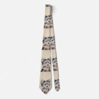 Chiot de Yorkshire Terrier peignant l'art original