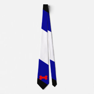 Cravate Chiot Jouer à la fierté drapeau