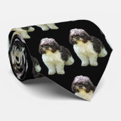 Cravate Chiot Shih Tzu adorable (Roulé)
