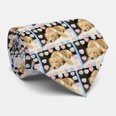 Cravate Chiot Valentine Golden Retriever (Roulé)