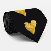Cravate Chip de pomme de terre en forme de coeur (Roulé)