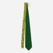 Cravate Chips de chiche vert pâtisserie Motif Dill (Dos)