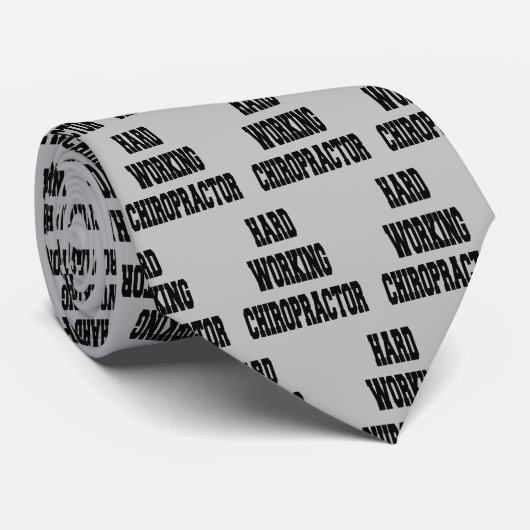Cravate Chiropraticien en service difficile (Roulé)
