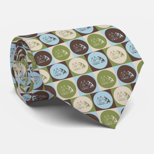 Cravate Chirurgie d'art de bruit (Roulé)