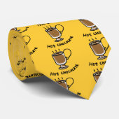 Cravate Chocolat chaud (Roulé)