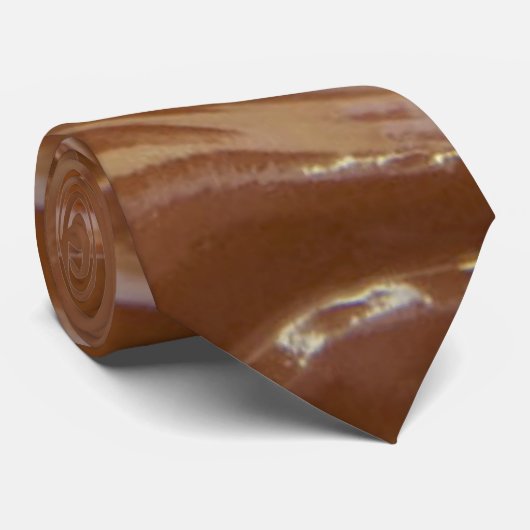 Cravate Chocolat, chocolat, chocolat et plus de chocolat (Roulé)