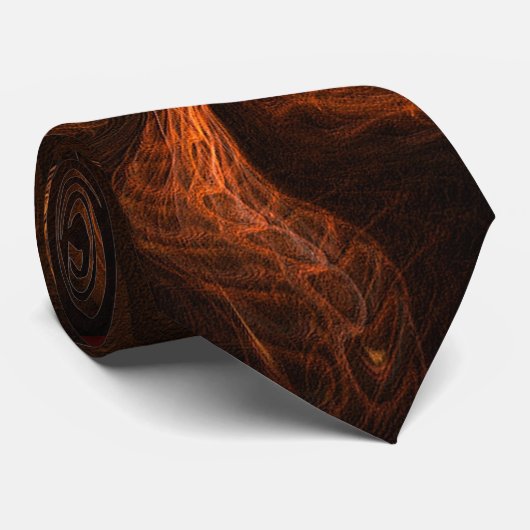 Cravate Chocolat mexicain (Roulé)