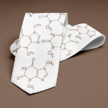 Cravate Chocolat Molecule Chimie<br><div class="desc">Élevez votre style avec notre Cravate de Chocolat Molecule Chemistry - l'accessoire parfait pour les passionnés de science ! Cette cravate de bon goût présente la structure moléculaire de la gâterie préférée de tous, le chocolat. Que vous soyez chimiste, chocolatier ou que vous ayez simplement une dent sucrée, cette cravate...</div>