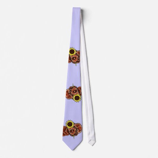 Cravate Chocolat solaire Labradoodle Off-Leash Art™ (Devant)