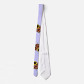 Cravate Chocolat solaire Labradoodle Off-Leash Art™ (Dos)