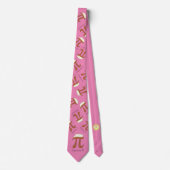 Cravate Chocolate Pi Day Symbol Math Teacher Funny (Devant)
