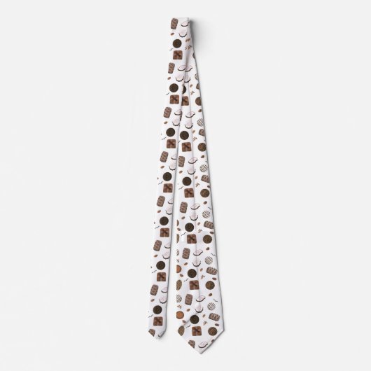 Cravate Chocolatière Chocolat Candies (Dos)