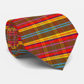 Cravate Chocy Horreur Plaid CCCETOT (Roulé)