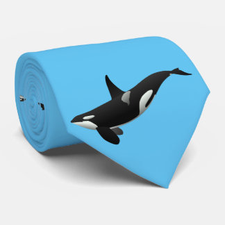 Cravate Choisissez votre propre couleur personnalisée Orca