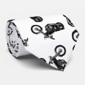 Cravate Chopper Mania pour imprimer Motif (Roulé)