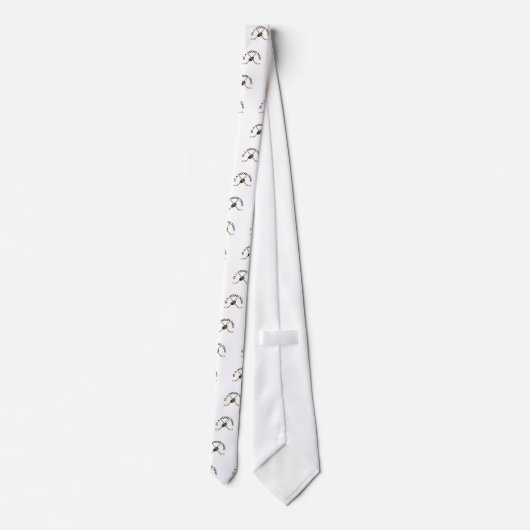 Cravate Chose d'hockey (Dos)