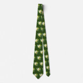 Cravate Chou-fleur motif cool carrelé (Devant)