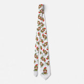 Cravate Chouette Noël Mignonne Vacances amusantes (Dos)