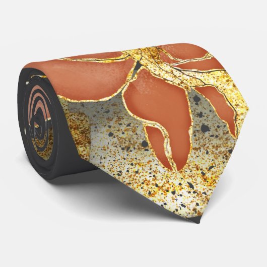 Cravate Chouette sous le clair de lune (Roulé)